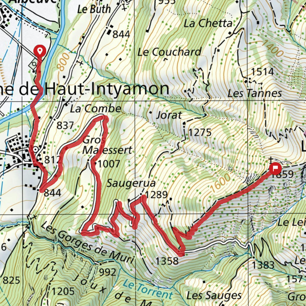 Carte Montée